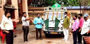 Read more about the article କୃଷି ସଚେତନତା ରଥ ଉଦ୍‌ଘାଟିତ