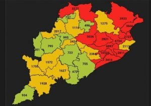 Read more about the article କରୋନା ରେଡ୍ ଜୋନରେ ଓଡ଼ିଶାର ୧୧ ଜିଲ୍ଲା
