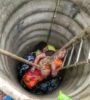 କୂଅରୁ ମହିଳା ଉଦ୍ଧାର