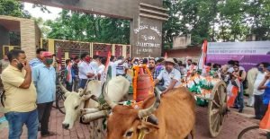 Read more about the article ତୈଳଦର ଓ ଅତ୍ୟାବଶ୍ୟକୀୟ ସାମଗ୍ରୀର ଦରବୃଦ୍ଧି ବିରୋଧରେ କଂଗ୍ରେସର ବିକ୍ଷୋଭ