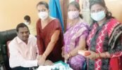 କରୋନା ଯୋଦ୍ଧାଙ୍କୁ ରାକ୍ଷୀ ବାନ୍ଧିଲେ