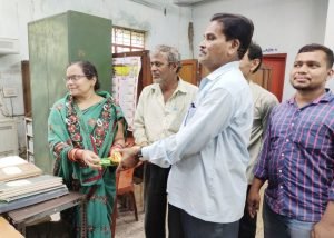 Read more about the article ଏନଟିପିସି ଦୀପଶିଖା ସବ୍‌ପୋଷ୍ଟମାଷ୍ଟର୍‌ଙ୍କୁ ବିଦାୟ ସମ୍ବର୍ଦ୍ଧନା