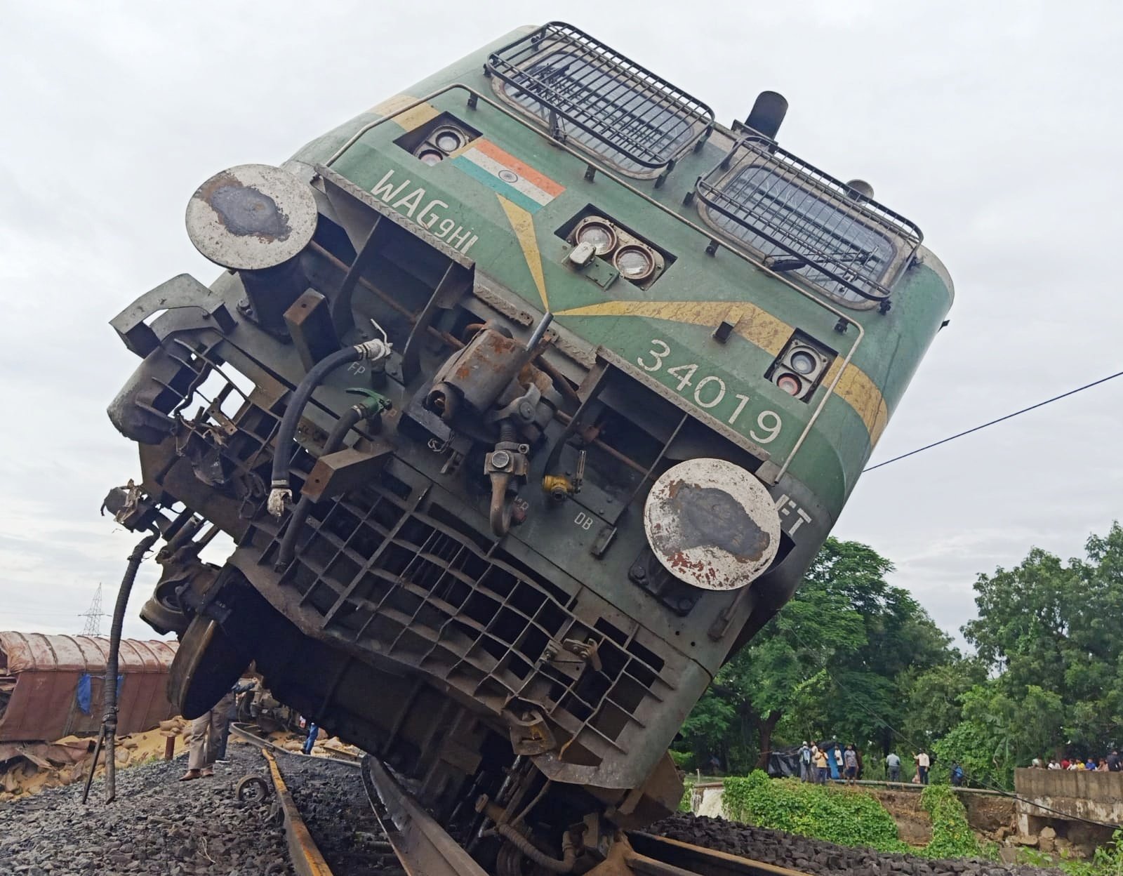 You are currently viewing ଅନୁଗୁଳ-ତାଳଚେର ରୋଡ୍‌ରେ ମାଲବାହୀ ଟ୍ରେନ୍ ଲାଇନଚ୍ୟୁତ,