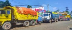 ବେଆଇନ ବାଲି ବୋଝେଇ ୧୦ ଟ୍ରକ୍ ଜବତ