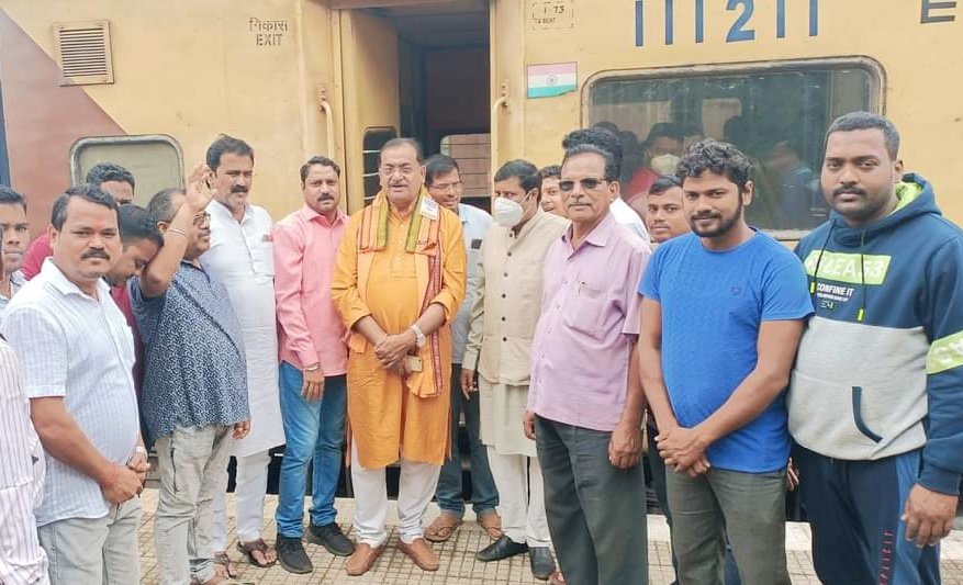 You are currently viewing ବିଜେପି ରାଜ୍ୟ ସଭାପତିଙ୍କୁ ସମ୍ବର୍ଦ୍ଧନା