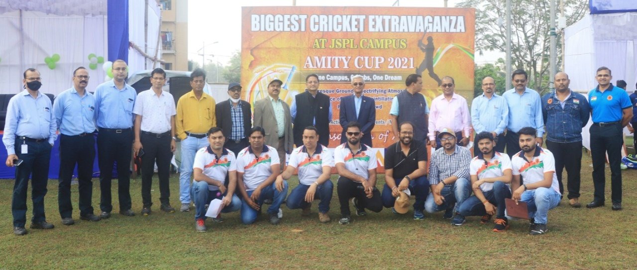 You are currently viewing ଜେଏସପିଏଲ ଆମିଟି ଇଣ୍ଟର୍ ଇଣ୍ଡଷ୍ଟ୍ରି ଟି-୨୦ କ୍ରିକେଟ ଟୁର୍ନାମେଣ୍ଟ ଉଦଘାଟିତ