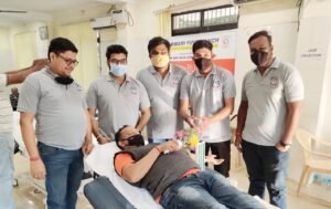 Read more about the article ରକ୍ତଦାନ ଶିବିର, ୧୦୫ ୟୁନିଟ ରକ୍ତ ସଂଗ୍ରହ