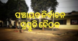 Read more about the article ପଞ୍ଚାୟତ ନିର୍ବାଚନ ପ୍ରସ୍ତୁତି ବୈଠକ