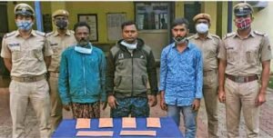 Read more about the article ୫ ଲକ୍ଷ ଟଙ୍କାର ବ୍ରାଉନ୍‌ସୁଗାର ଜବତ, ୩ ଗିରଫ