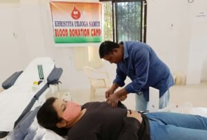 Read more about the article ଖ୍ରୀଷ୍ଟୀୟ ଉଦ୍‌ଯୋଗ ସମିତି ପକ୍ଷରୁ ରକ୍ତଦାନ ଶିବିର