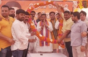Read more about the article ପ୍ରଭୁ ଶ୍ରୀ ହନୁମାନ ଓ ଆମ୍ବେଦକର ଜୟନ୍ତୀରେ ଯୋଗ ଦେଲେ କେନ୍ଦ୍ରମନ୍ତ୍ରୀ ଧର୍ମେନ୍ଦ୍ର