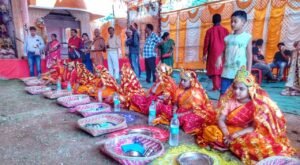 Read more about the article ବସନ୍ତିକ ଦୁର୍ଗା ପାର୍ବଣରେ ନବକୁମାରୀ ପୂଜା