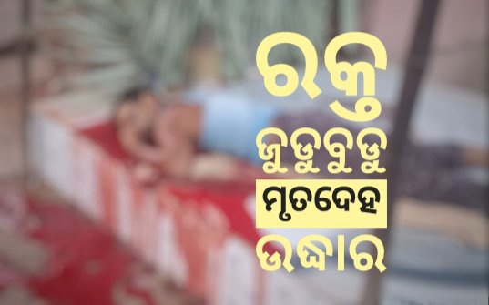 You are currently viewing ଝାମୁ ଯାତ୍ରା ଦେଖିବାକୁ ଯାଇଥିଲେ, ସକାଳୁ ଗାଁ ପିଣ୍ଡିରୁ ମିଳିଲା ରକ୍ତ ଜୁଡୁବୁଡୁ ମୃତଦେହ