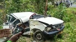 Read more about the article କାର ଓଲଟି ଜଣେ ମୃତ, ୨ ଗୁରୁତର