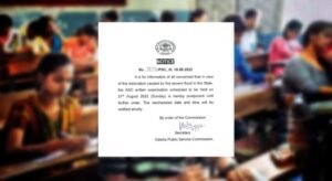 Read more about the article ବନ୍ୟା ପାଇଁ ଘୁଞ୍ଚିଲା ଏଏସଓ ପରୀକ୍ଷା, ଟ୍ଵିଟ୍ କରି ସୂଚନା ଦେଲେ ଓପିଏସସି ମୁଖ୍ୟ