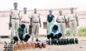 ଅବକାରୀ ଚଢ଼ାଉ: ନକଲି ବିଦେଶୀ ମଦ ଜବତ