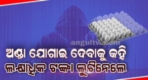 Read more about the article ଅଣ୍ଡା ଯୋଗାଇ ଦେବାକୁ କହି ଲକ୍ଷାଧିକ ଟଙ୍କା ଲୁଟିଲେ ସାଇବର ଲୁଟେରା