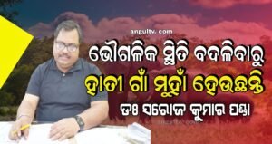 Read more about the article ଭୌଗଳିକ ସ୍ଥିତି ବଦଳିବାରୁ ହାତୀ ଗାଁ ମୁହାଁ ହେଉଛନ୍ତି