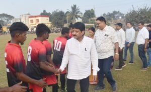 Read more about the article ହେମସୁରପଡା କପ ଫୁଟବଲ: ଝାରସୁଗୁଡା ବିଜୟୀ