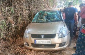 Read more about the article କାରକୁ ଧକ୍କା ଦେଇ ଟ୍ରକରେ ପିଟି ହେଲା ବାଇକ୍, ୫ ଆହତ