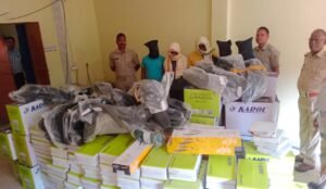 Read more about the article ଗୋଦାମରୁ ଦୁଇଚକିଆ ଗାଡ଼ିର ପାର୍ଟସ ଚୋରି ଅଭିଯୋଗ, ୫ ଗିରଫ