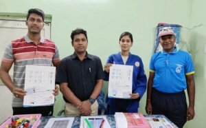 Read more about the article ବିଶ୍ଵ ତାଇକୋଣ୍ଡୋ ପକ୍ଷରୁ ନମିତା ଓ ଚିନ୍ମୟଙ୍କୁ ବ୍ଲାକବେଲ୍ଟ ପ୍ରଦାନ