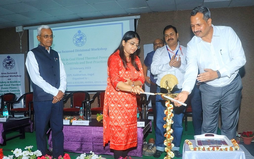 You are currently viewing ଜେଏସ୍‌ପିରେ ତାପଜ ବିଦ୍ୟୁତ୍‌ କେନ୍ଦ୍ର ନିରାପତ୍ତା ଓ ସ୍ୱାସ୍ଥ୍ୟ କର୍ମଶାଳା