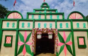 Read more about the article ବିଲ୍ଵବରଣ ସହ ମା ବାସନ୍ତୀ ଦୁର୍ଗା ପୂଜା ଆରମ୍ଭ