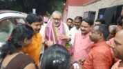 ଅନୁଗୁଳରେ କେନ୍ଦ୍ରମନ୍ତ୍ରୀ ଗିରିରାଜ ସିଂହ, ଜିଲ୍ଲା ବିଜେପି ପକ୍ଷରୁ ବିପୁଳ ସ୍ୱାଗତ