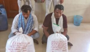 Read more about the article ଆଠମଲ୍ଲିକ ଉପଖଣ୍ଡ ଅବକାରୀ ବିଭାଗର ଚଢ଼ଉ: ୧୧ କିଲୋ ୨ ଶହ ଗ୍ରାମ ଗଞ୍ଜେଇ ଜବତ, ୨ ଗିରଫ