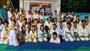 Read more about the article ସରିଲା ୧୫ତମ ତାଇକୋଣ୍ଡୋ କଲର ବେଲ୍ଟ ପରୀକ୍ଷା, ଯୋଗ ଦେଲେ ୪୭ ଛାତ୍ରଛାତ୍ରୀ