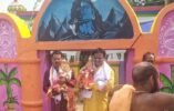 ସରିଲା ଦେବ ଦମ୍ପତିଙ୍କ ବିବାହ, ବିରାଟ ଶୋଭାଯାତ୍ରାରେ ନଗର ପରିକ୍ରମା କଲେ ଶିବ-ପାର୍ବତୀ