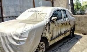 Read more about the article ପାଚେରି ଡେଇଁ ଘରେ ପଶି କାର୍ ଜାଳି ଦେଲେ ଦୁର୍ବୃତ୍ତ, କାରଣ ଅସ୍ପଷ୍ଟ