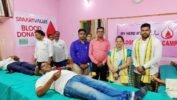ସ୍ୱାଧୀନତା ଦିବସରେ ସଂଗ୍ରାମୀଙ୍କ ସ୍ମୃତିରେ ରକ୍ତଦାନ ଶିବିର, ୬୨ ୟୁନିଟ ରକ୍ତ ସଂଗୃହୀତ