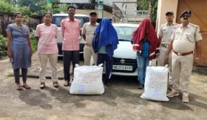 Read more about the article ଆଠମଲ୍ଲିକରେ ଅବକାରୀ ଚଢ଼ଉ : ୪୫.୮ କିଲୋ ଗଞ୍ଜେଇ ଜବତ, ୨ ଗିରଫ