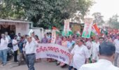 ୯ ଦଫା ଦାବି ନେଇ ଉପଜିଲ୍ଲାପାଳଙ୍କୁ ଦାବି ପତ୍ର ପ୍ରଦାନ କଲା ରାଷ୍ଟ୍ରୀୟ ମଜଦୂର କଂଗ୍ରେସ୍