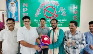 Read more about the article ନବ ନିଯୁକ୍ତ ଟାମଡ଼ା ଅଧ୍ୟକ୍ଷ ମୀନକେତନ ଅମାନ୍ତଙ୍କୁ ନେପୁ  ପକ୍ଷରୁ ଭବ୍ୟ ସ୍ୱାଗତ ସମ୍ବର୍ଦ୍ଧନା