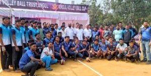 Read more about the article ବାସନ୍ତୀ ଦୁର୍ଗା ଭଲିବଲ ଟୁର୍ଣ୍ଣାମେଣ୍ଟ ଉଦଘାଟିତ