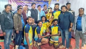 Read more about the article ରାଜ୍ୟସ୍ତରୀୟ ବାସନ୍ତିଦୁର୍ଗା ଭଲିବଲ୍ ଟୁର୍ଣ୍ଣାମେଣ୍ଟ ଉଦଯାପିତ:ଭଦ୍ରକ ଚମ୍ପିୟାନ