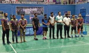 Read more about the article ପ୍ରଥମ ବିସିଏ ରାଜ୍ୟ ସ୍ତରୀୟ ବ୍ୟାଡମିଣ୍ଟନ ପ୍ରତିଯୋଗିତା ଉଦଯାପିତ