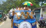 ବନ୍ତଳା ଅଞ୍ଚଳରେ କଂଗ୍ରେସ ପ୍ରାର୍ଥୀ ଅମ୍ବିକା ଭଟ୍ଟଙ୍କ ବିଶାଳ ବାଇକ ରାଲି, ହାତ ଉପରେ ଭରସା କରିବାକୁ କଲେ ନିବେଦନ