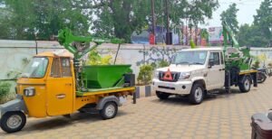 Read more about the article ପୌରପାଳିକାକୁ ଆସିଲା ଡ୍ରେନ ଡିସିଲ୍ଟିଙ୍ଗ ମେସିନ