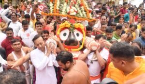 Read more about the article ଦେବଭୂମି ଜିନ୍ଦଲନଗରରେ ରଥ ଯାତ୍ରା ପାଳିତ, ଗୁଣ୍ଡିଚା ମନ୍ଦିରକୁ ଯାତ୍ରା କଲେ ମହାବାହୁ