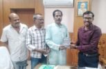 ତାଳଚେରର ସାମଗ୍ରିକ ବିକାଶ ପାଇଁ ନୂତନ ଉପଜିଲ୍ଲାପାଳଙ୍କ ସହ ଆଲୋଚନା କଲେ ପୂର୍ବତନ ସାଂସଦ