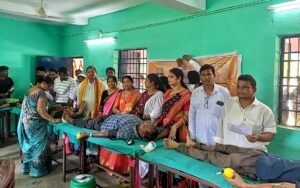 Read more about the article ପ୍ରଧାନମନ୍ତ୍ରୀ ମୋଦିଙ୍କ ଜନ୍ମ ସପ୍ତାହ ପାଳନ ଅବସରରେ ରକ୍ତଦାନ ଶିବିର, ୧୩୨ ୟୁନିଟ ରକ୍ତ ସଂଗୃହୀତ