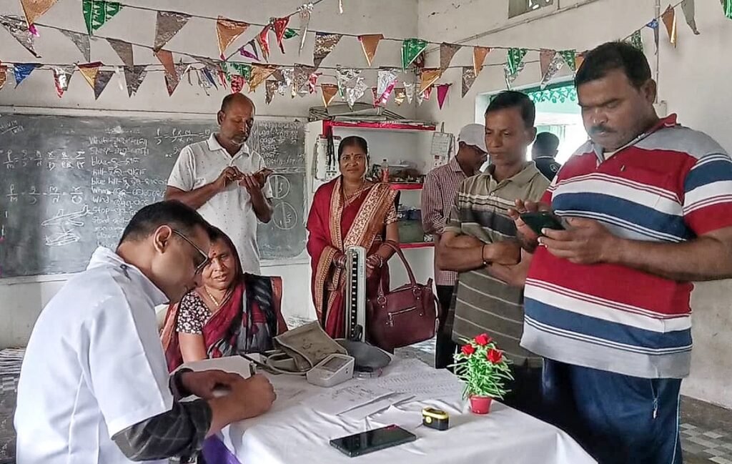 ଏମସିଏଲ ପକ୍ଷରୁ ମାଗଣା ସ୍ୱାସ୍ଥ୍ୟ ଶିବିର
