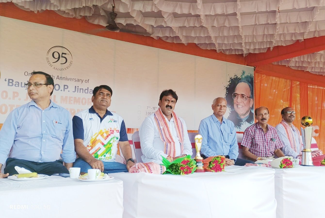 You are currently viewing ଓପି ଜିନ୍ଦଲ କପ୍ ଫୁଟବଲ ପାଲଲହଡ଼ା ୭-୧ ରେ ଢେଙ୍କାନାଳ ଠୁ ହାରିଲା