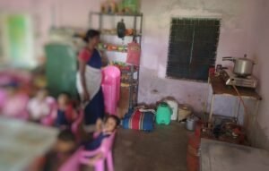 Read more about the article ବଡ଼କେରା ଅଞ୍ଚଳର ସବୁ ଅଙ୍ଗନବାଡ଼ିରେ ଅବ୍ୟବସ୍ଥା: ଯେଉଁଠି ରୋଷେଇ, ସେଇଠି ପାଠପଢ଼ା