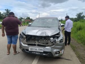 Read more about the article ତେଲ ପକାଇ ଫେରିବା ବେଳେ ପଛରୁ ଧକ୍କା ଦେଲା ଇନୋଭା କାର, ସ୍କୁଟି ଚାଳକ ମୃତ