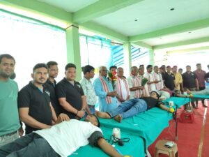 Read more about the article ବ୍ରାହ୍ମଣବିଲରେ ରକ୍ତଦାନ ଶିବିର